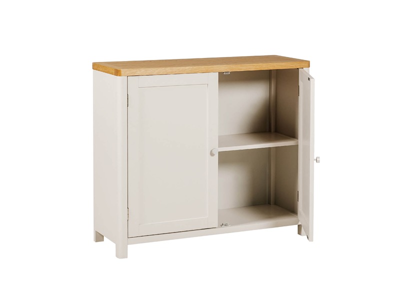 Freya Natural 4'6 Bed-low footboard
