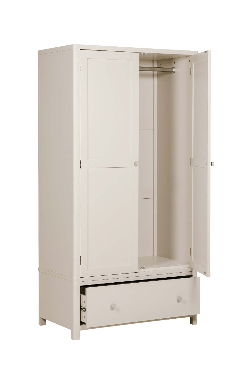 Freya Natural Wardrobe -2 door