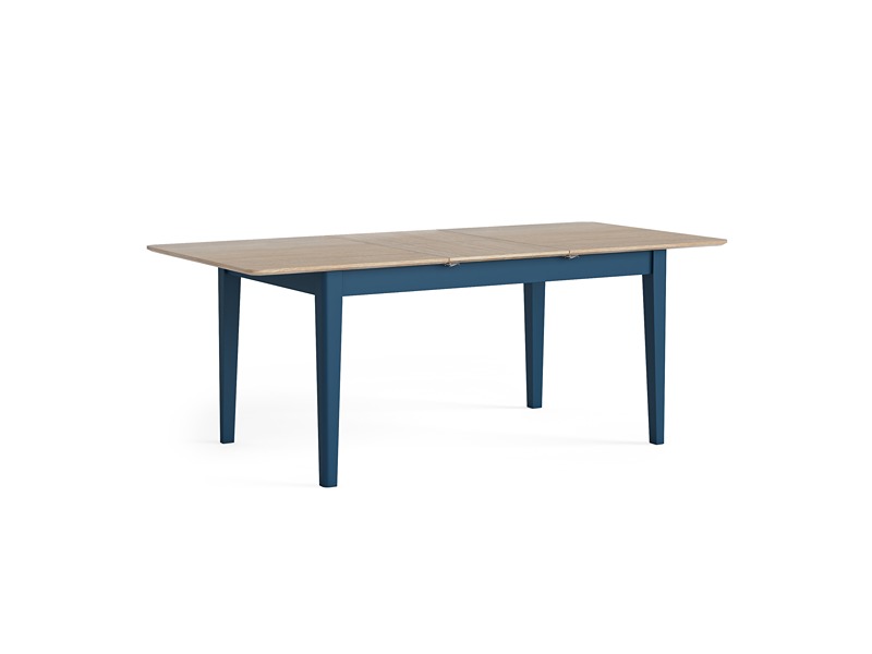 Marlow Navy Rect. Extendable. Dining Table