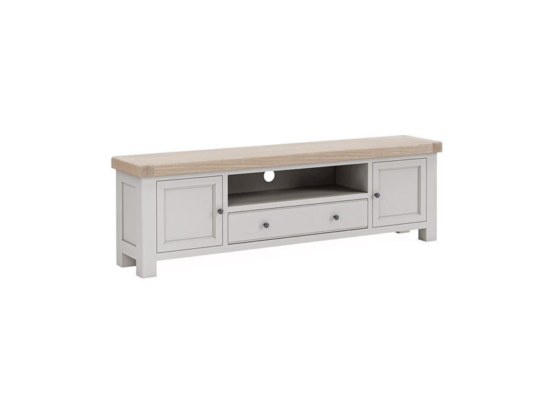 Salcombe Light Grey Tv Unit 1900