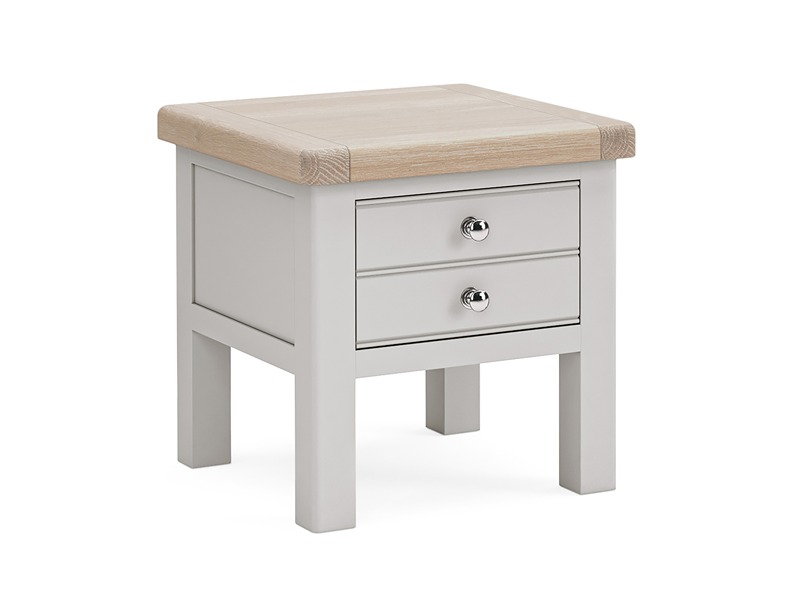 Salcombe Light Grey Lamp Table
