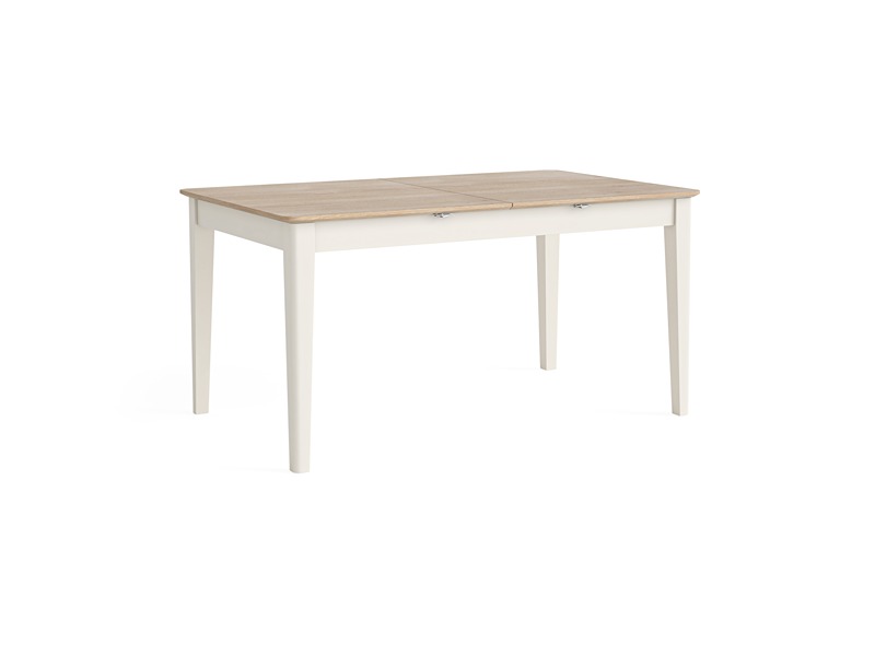 Marlow Coconut Milk Rect. Extendable. Dining Table