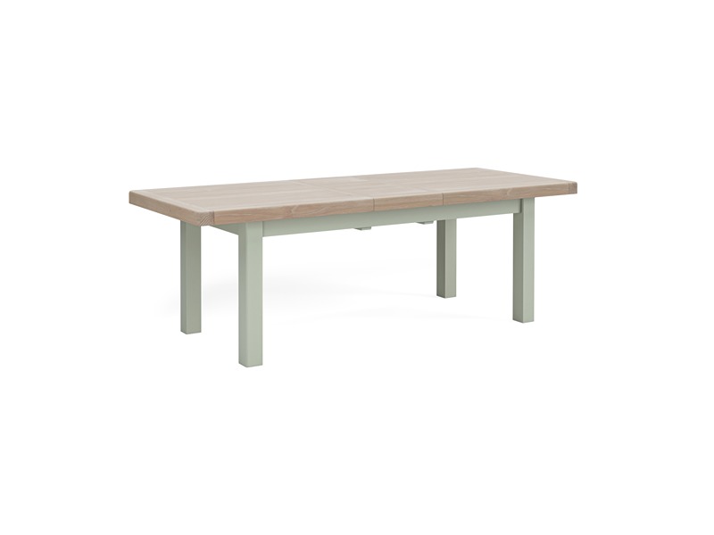 Salcombe Sage Green Large Ext. Dining Table