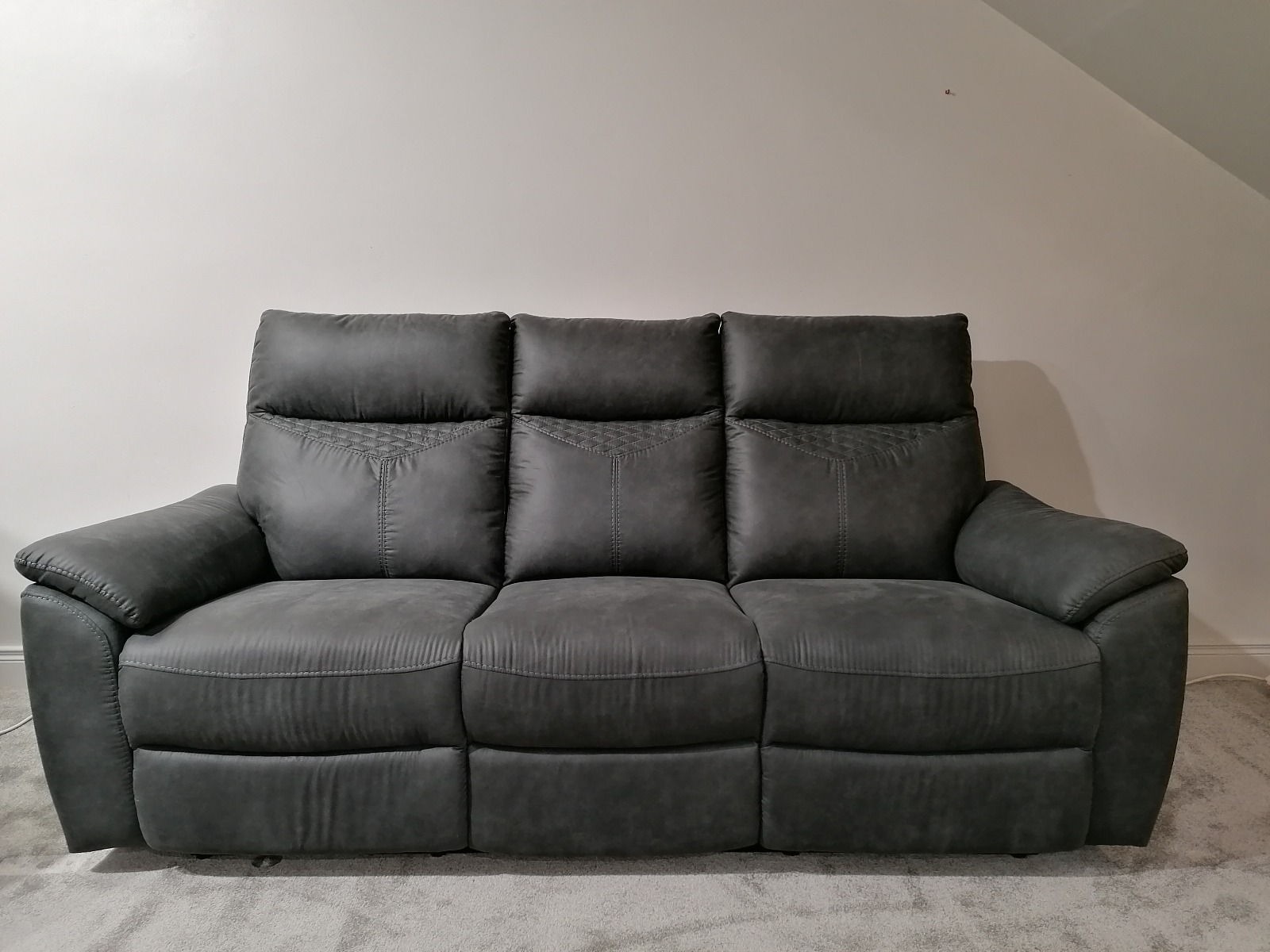 Hunter Recliner Group 3+2 - Charcoal