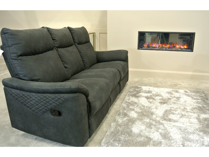Hunter Recliner Group 3+2+1 - Charcoal
