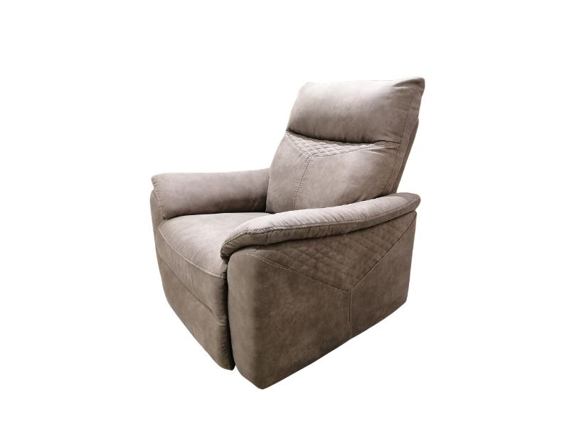 Hunter 1 Seater Recliner - Stone