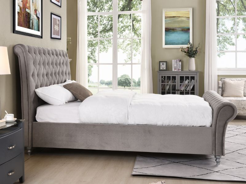 Kilkenny Bed - Silver