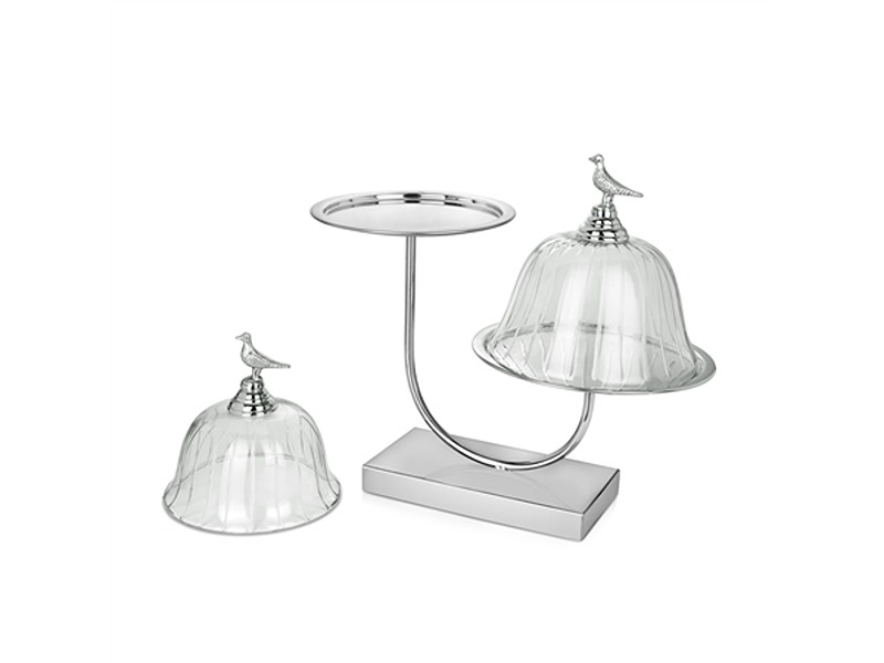 Large Cake Dome With Server