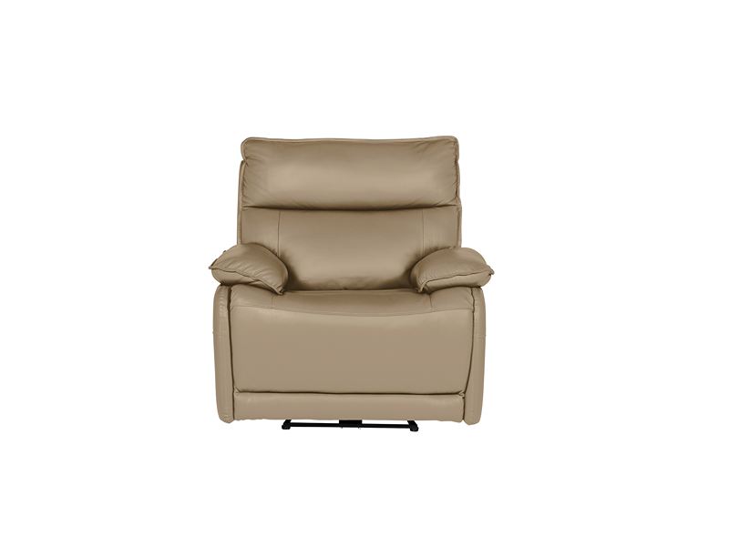 Lugo 1 Seater Electric Recliner - Latte