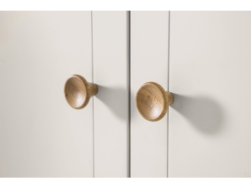 Marlow 3 Door Wardrobe-Cashmere Oak