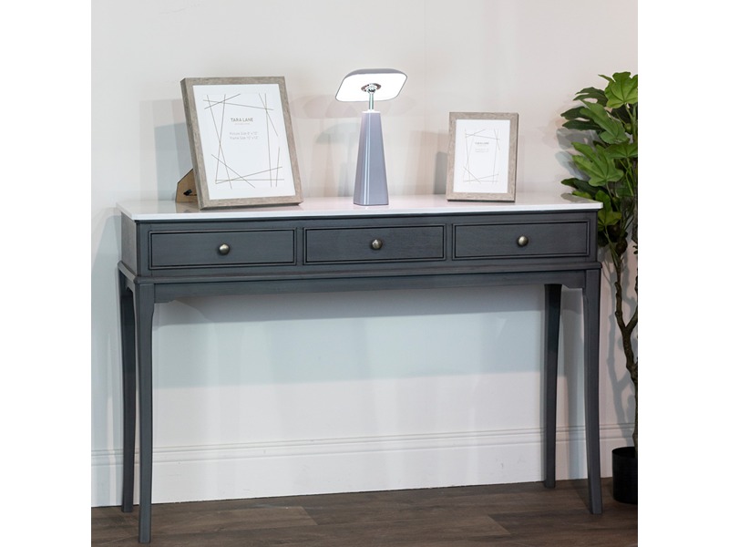 Monroe 3 Dr Console With Marble Top Russell