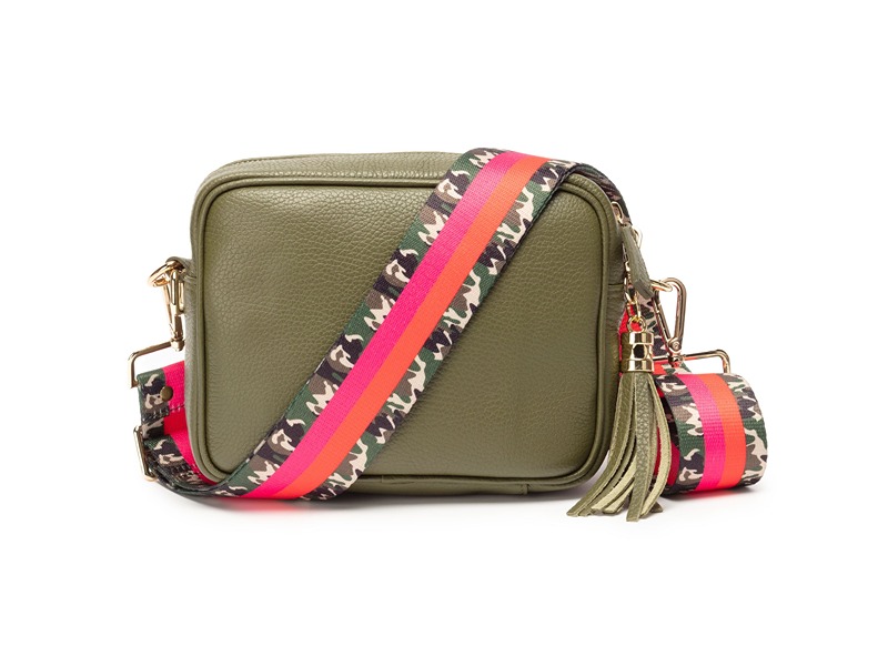 Elie Beaumont  Strap Black Gold Stripe