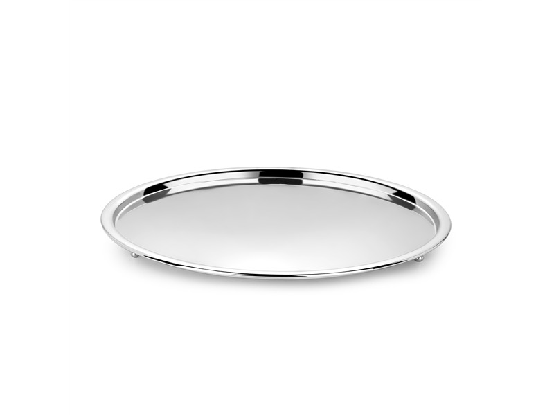 Plain Round Tray With Feet