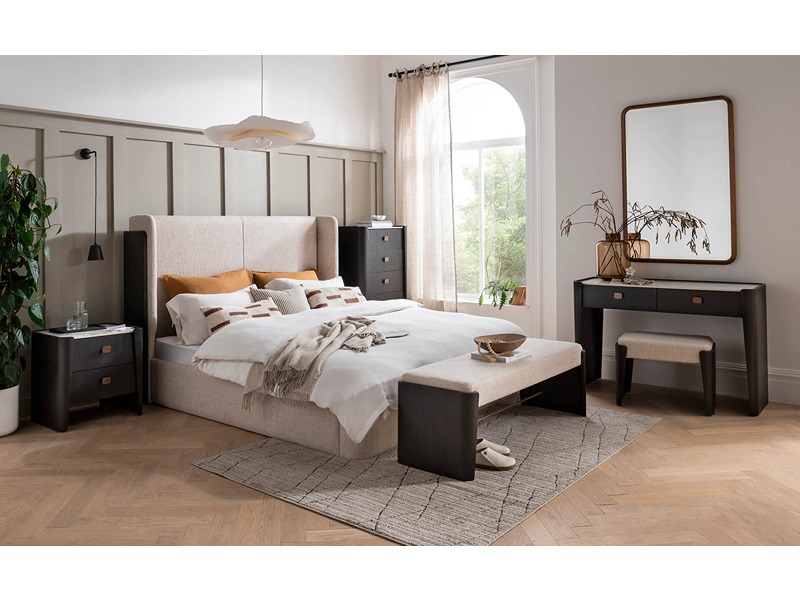 Rhodes Ebony Mirror