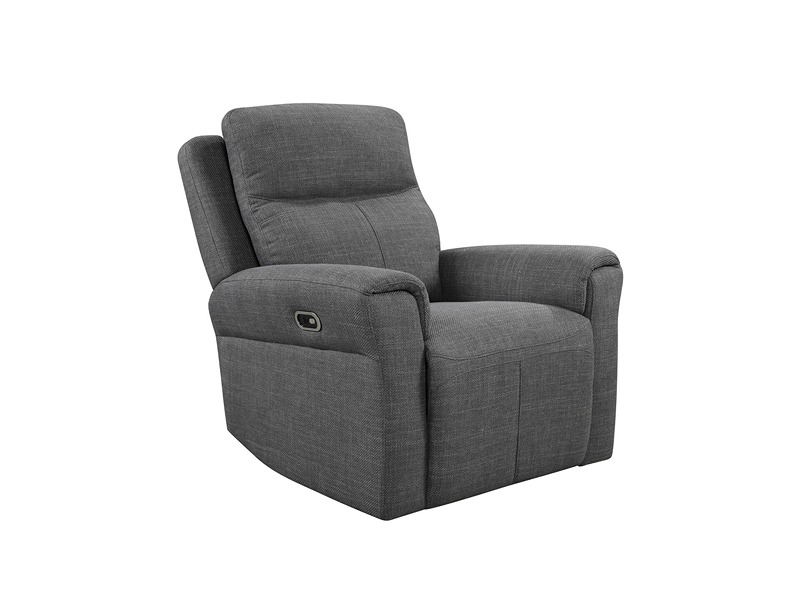 Russo -4 Pce Corner Group Electric Recliner - Ash