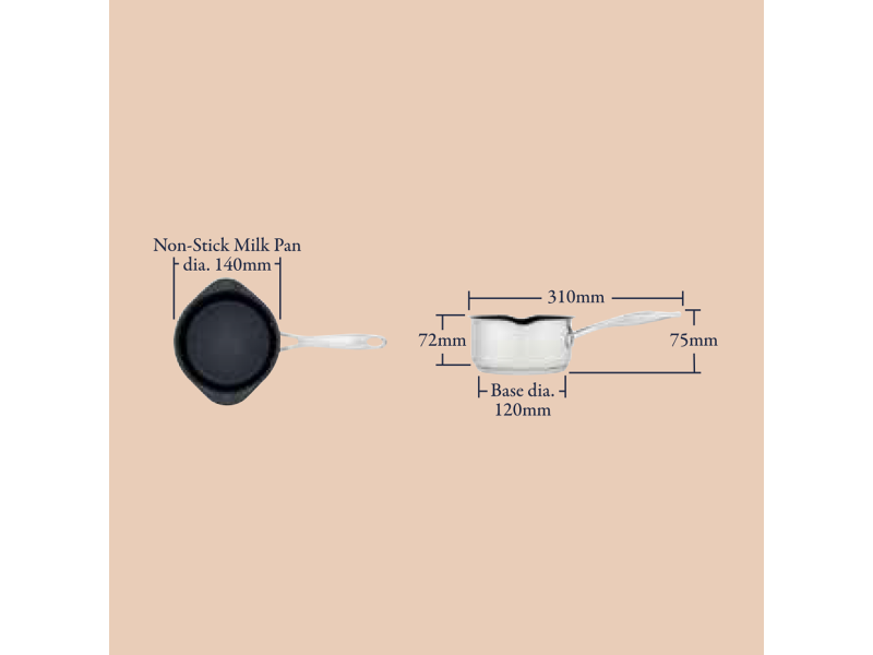 Stellar 7000 14Cm Milkpan  0.8L
