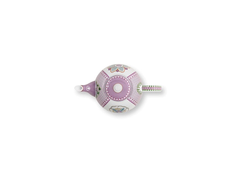 Tea Pot Lily & Lotus Tiles Lilac 1.6Ltr