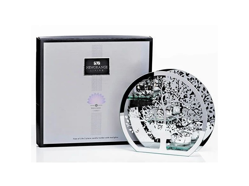 Newgrange Living Tree Of Light 3 Candle Holder